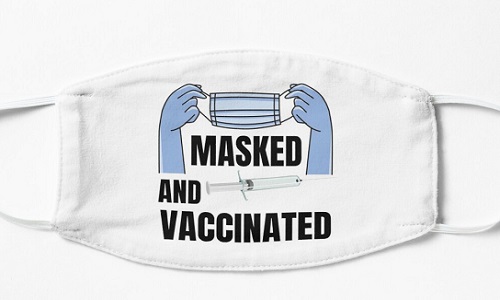 Masked and Vaccinated